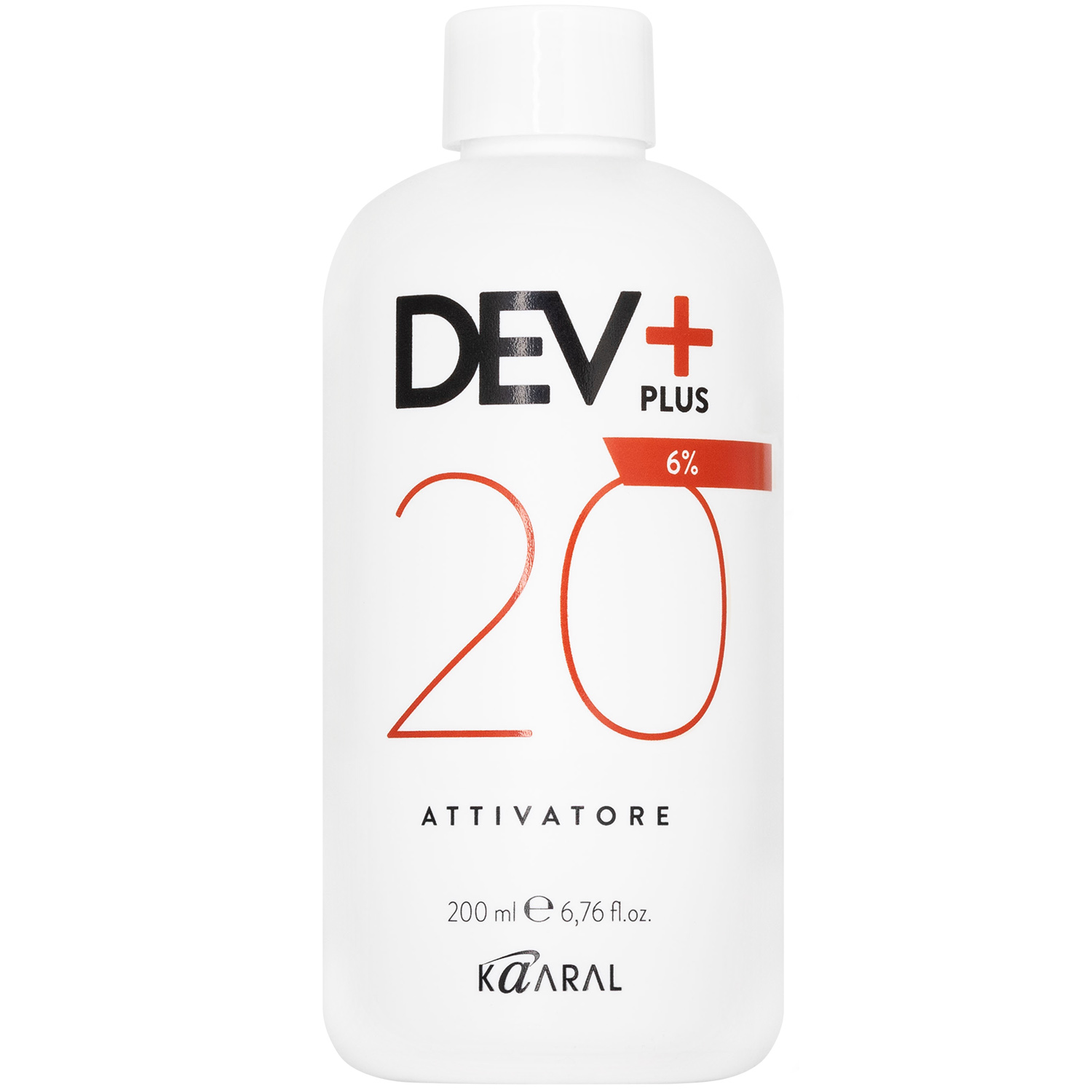 Каарал Окисляющая эмульсия Dev+ 6% 20 vol, 200 мл (Kaaral, Dev Plus) фото 0