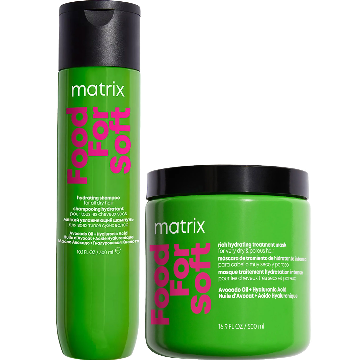 Матрикс Программа Food For Soft базовый уход: шампунь 300 мл + маска 500 мл (Matrix, Food For Soft) фото 5