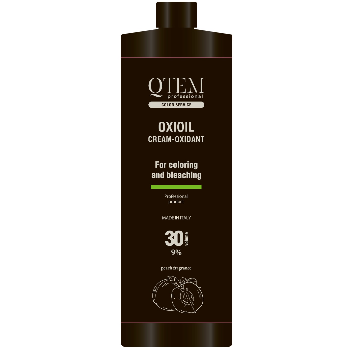 Кьютэм Универсальный крем-оксидант 9% Oxioil Cream-Oxidant 30 Vol, 1000 мл (Qtem, Color Service) фото 0
