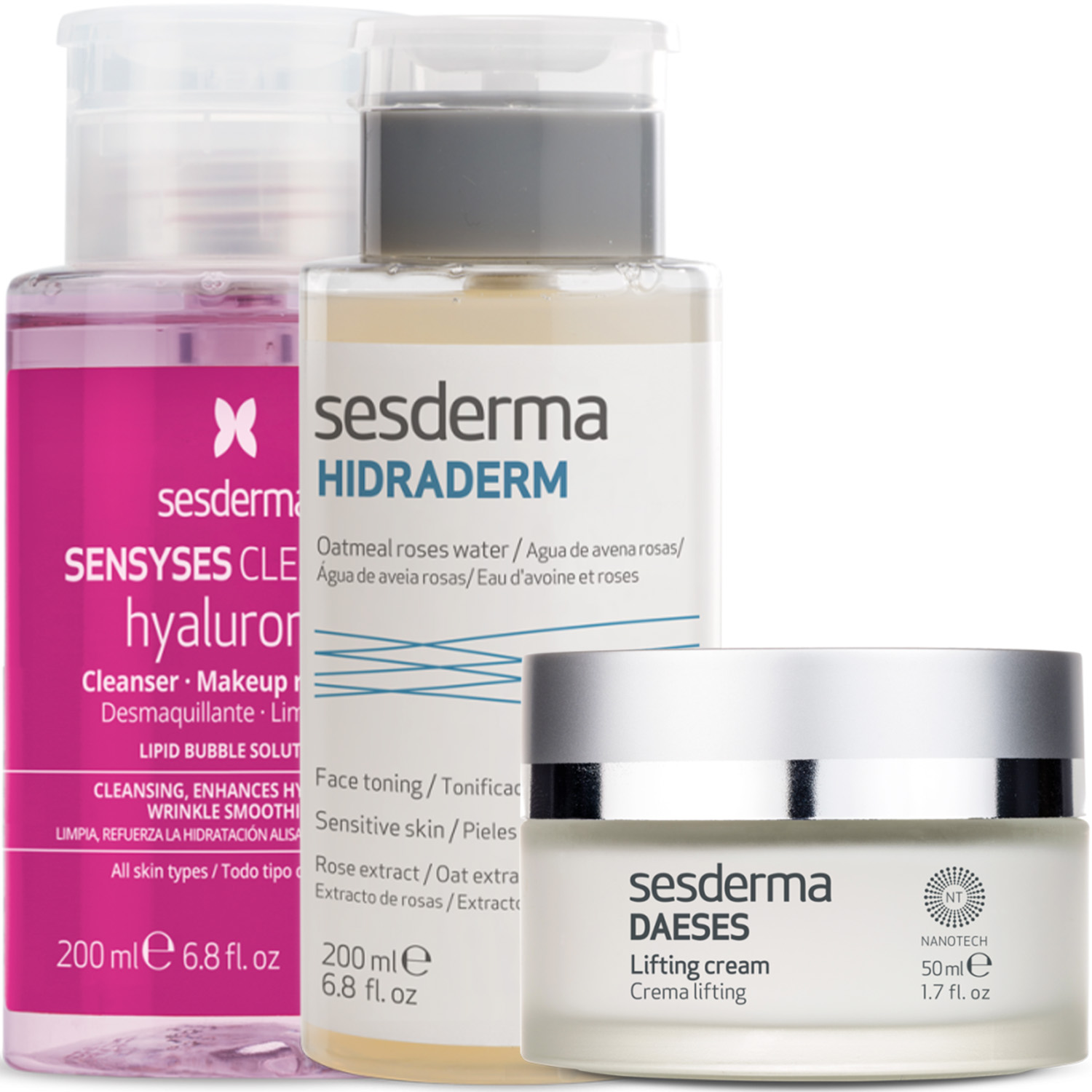 Сесдерма Программа Daeses очищение и основной уход: лосьон 200 мл + тоник 200 мл + крем 50 мл (Sesderma, Daeses) Сесдерма Программа Daeses очищение и основной уход: лосьон 200 мл + тоник 200 мл + крем 50 мл (Sesderma, Daeses) фото 2