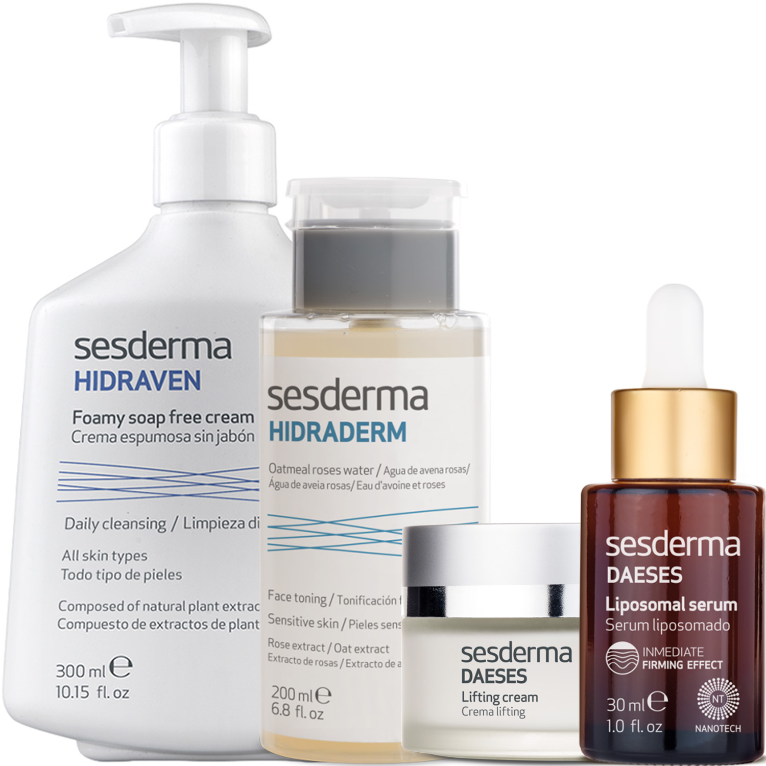 Сесдерма Программа Daeses комплексный уход: пенка 300 мл + тоник 200 мл + крем 50 мл + сыворотка 30 мл (Sesderma, Daeses) фото 5