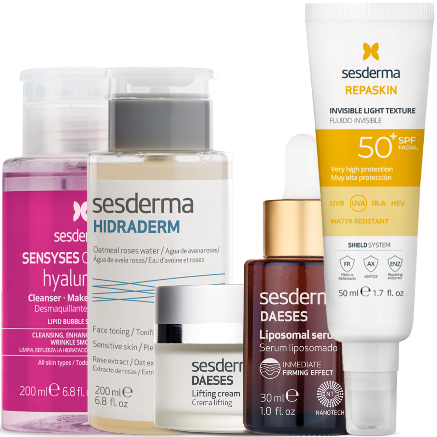 Сесдерма Программа Daeses комплексный уход: лосьон 200 мл + тоник 200 мл + крем 50 мл + сыворотка 30 мл + флюид SPF50 50+ мл (Sesderma, Daeses) Сесдерма Программа Daeses комплексный уход: лосьон 200 мл + тоник 200 мл + крем 50 мл + сыворотка 30 мл + флюид SPF50 50+ мл (Sesderma, Daeses) фото 5