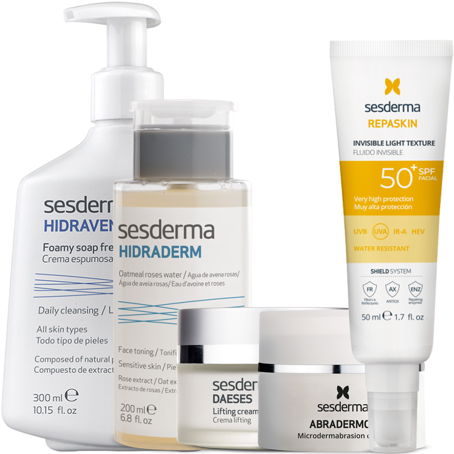 Сесдерма Программа Daeses комплексный уход: пенка 300 мл + тоник 200 мл + крем 50 мл + флюид SPF50 50+ мл + скраб 50 г (Sesderma, Daeses) Сесдерма Программа Daeses комплексный уход: пенка 300 мл + тоник 200 мл + крем 50 мл + флюид SPF50 50+ мл + скраб 50 г (Sesderma, Daeses) фото 5