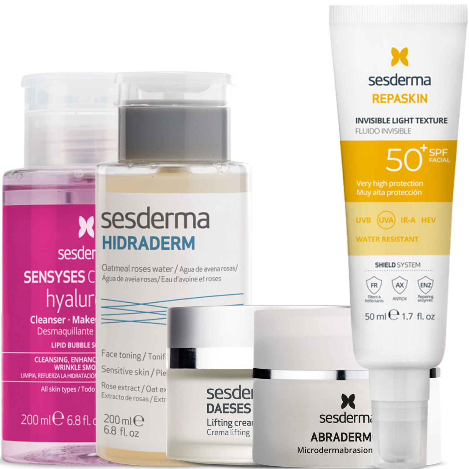 Сесдерма Программа Daeses комплексный уход: лосьон 200 мл + тоник 200 мл + крем 50 мл + флюид SPF50 50+ мл + скраб 50 г (Sesderma, Daeses) Сесдерма Программа Daeses комплексный уход: лосьон 200 мл + тоник 200 мл + крем 50 мл + флюид SPF50 50+ мл + скраб 50 г (Sesderma, Daeses) фото 5
