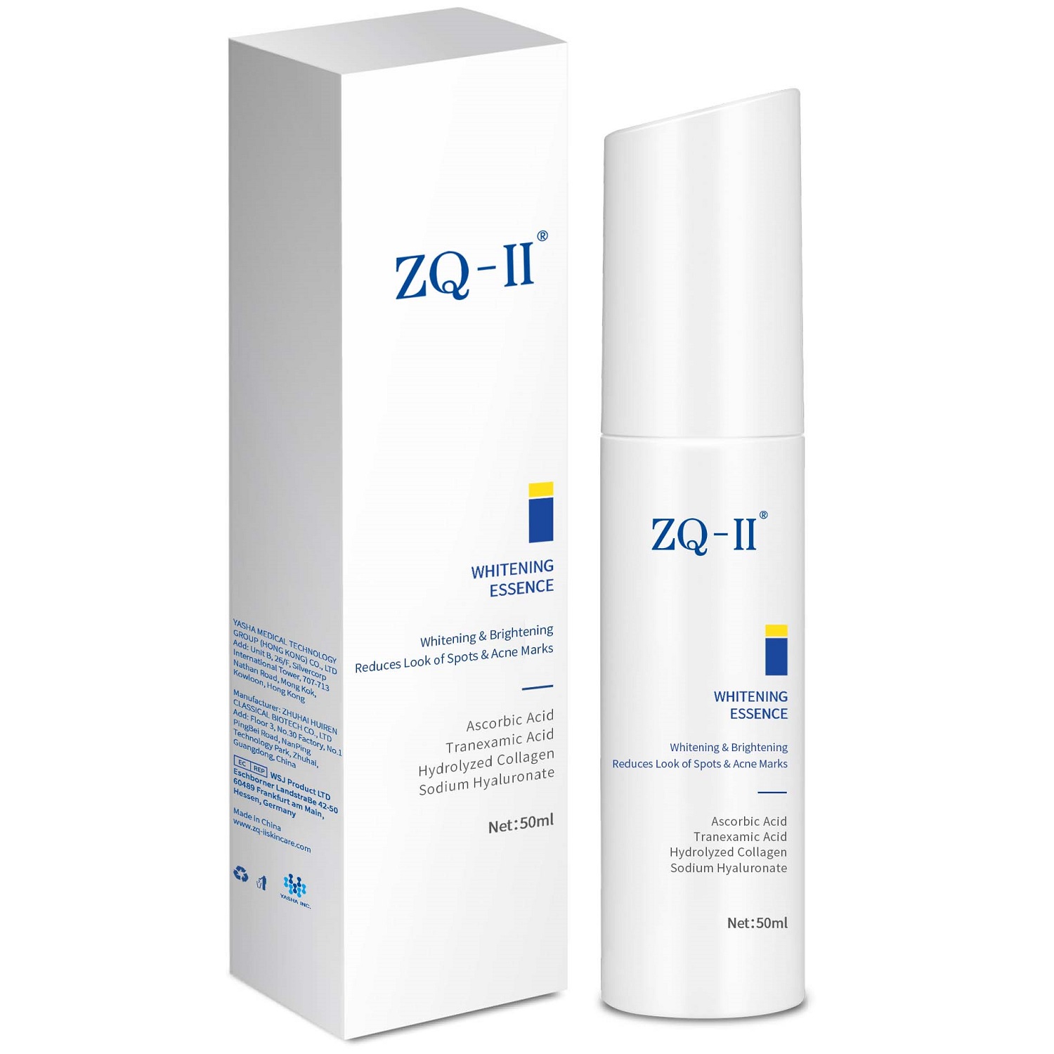 Зет-Кью II Отбеливающая эссенция для лица Whitening Essence, 50 мл (ZQ-II, ) фото 0