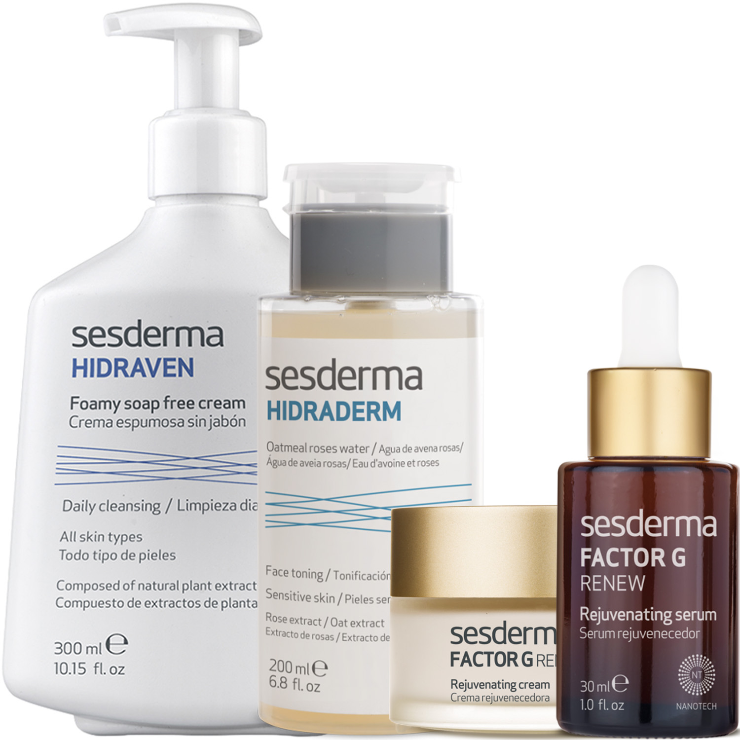 Сесдерма Программа Factor G комплексный уход: пенка 300 мл + тоник 200 мл + крем 50 мл + сыворотка 30 мл (Sesderma, Factor G) Сесдерма Программа Factor G комплексный уход: пенка 300 мл + тоник 200 мл + крем 50 мл + сыворотка 30 мл (Sesderma, Factor G) фото 5