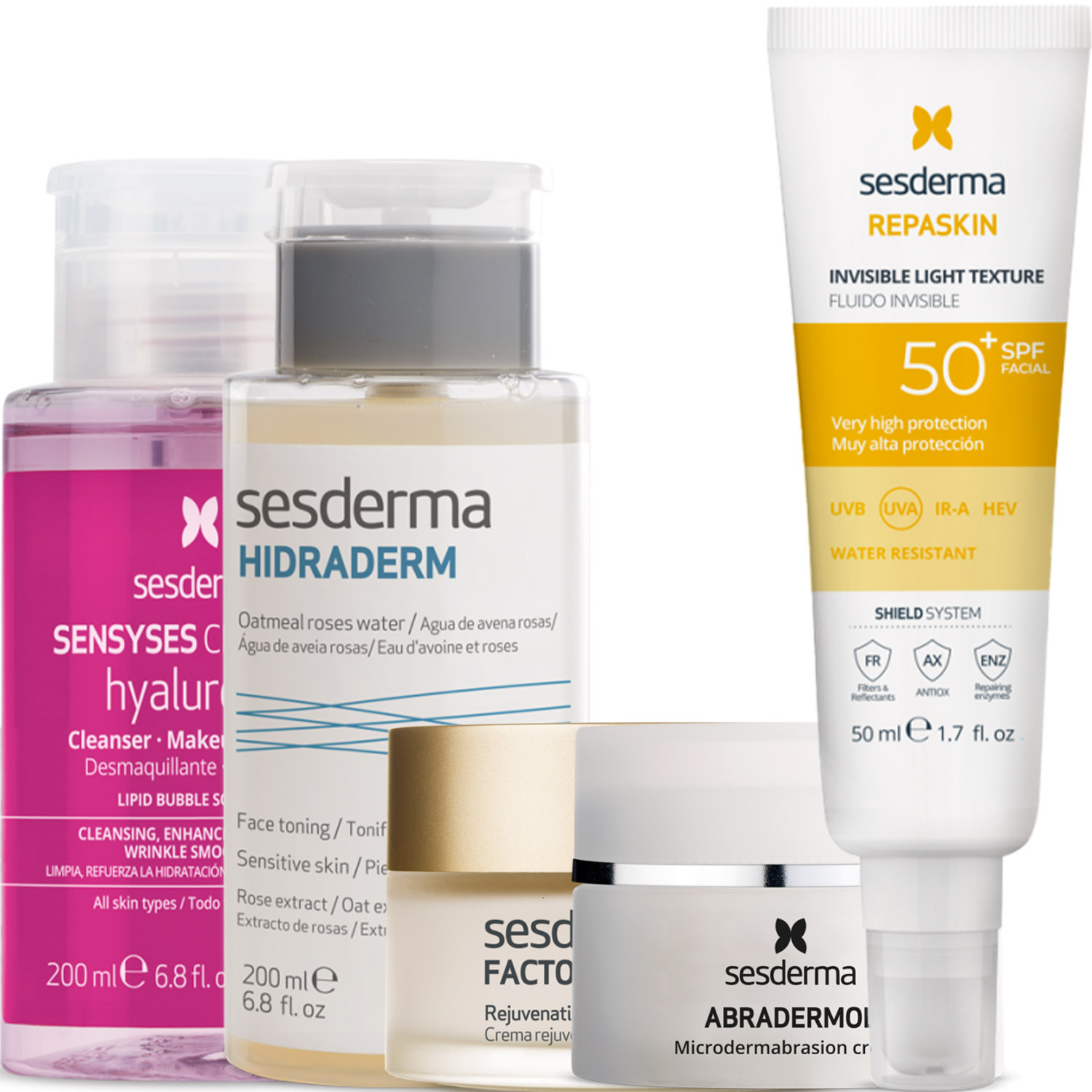 Сесдерма Программа Factor G комплексный уход: лосьон 200 мл + тоник 200 мл + крем 50 мл + флюид SPF50+ 50 мл + скраб 50 г (Sesderma, Factor G) Сесдерма Программа Factor G комплексный уход: лосьон 200 мл + тоник 200 мл + крем 50 мл + флюид SPF50+ 50 мл + скраб 50 г (Sesderma, Factor G) фото 5
