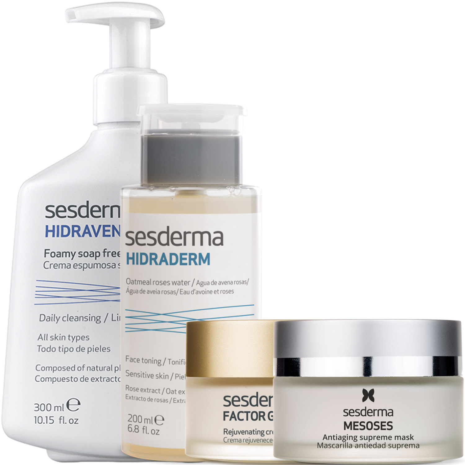 Сесдерма Программа Factor G комплексный уход: пенка 300 мл + тоник 200 мл + крем 50 мл + маска 50 мл (Sesderma, Factor G) фото 5