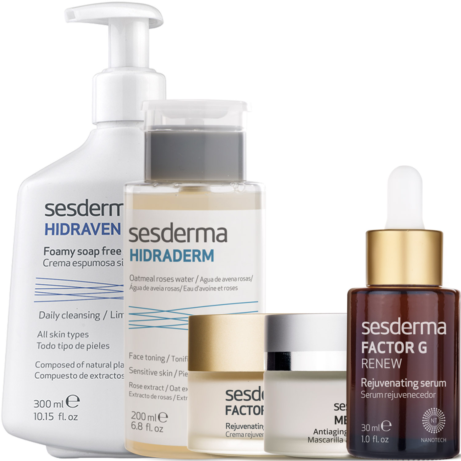 Сесдерма Программа Factor G комплексный уход: пенка 300 мл + тоник 200 мл + крем 50 мл + сыворотка 30 мл + маска 50 мл (Sesderma, Factor G) Сесдерма Программа Factor G комплексный уход: пенка 300 мл + тоник 200 мл + крем 50 мл + сыворотка 30 мл + маска 50 мл (Sesderma, Factor G) фото 5