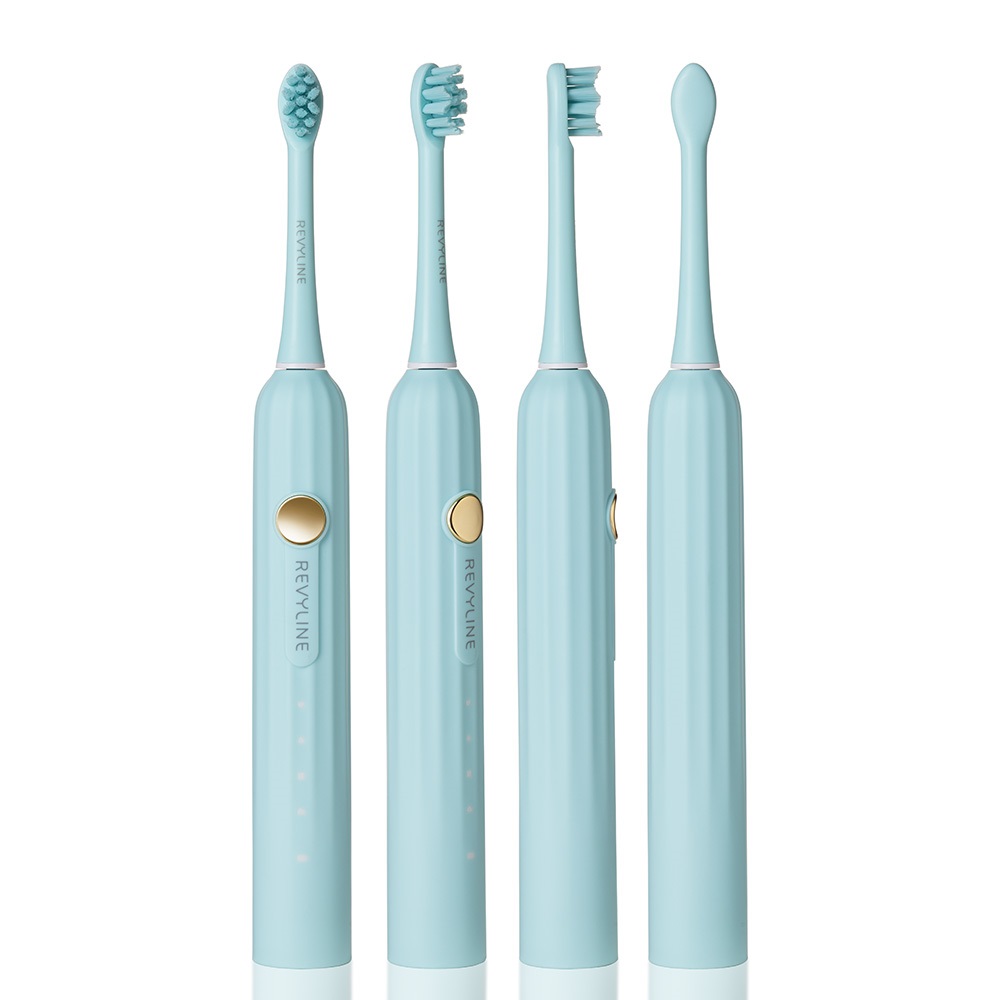  Набор электрических зубных щеток RL 075 Duo limpet Shell + Lime Cream (REVYLINE, Электрические зубные щетки) фото 2