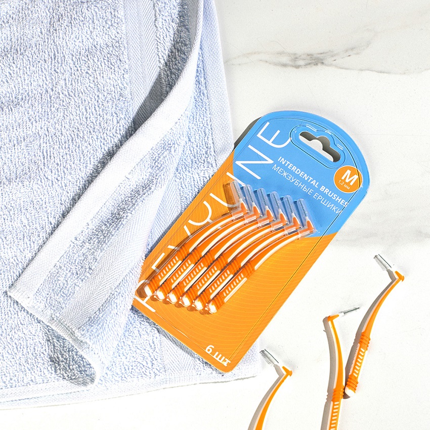  Межзубные ершики размер M, 6 шт (REVYLINE, Профилактика) фото 2