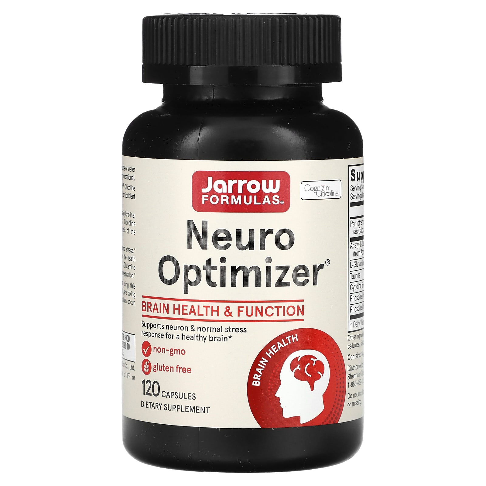  Комплекс Neuro Optimizer, 120 капсул (JARROW, Здоровье мозга) фото 0