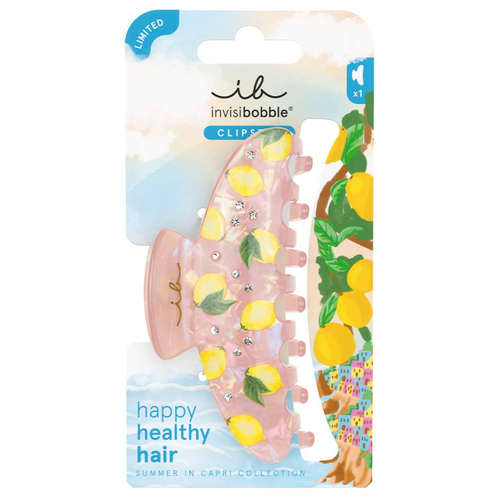 Инвизибабл Заколка-крабик Summer in Capri Charme, размер L (Invisibobble, Clipstar) фото 0