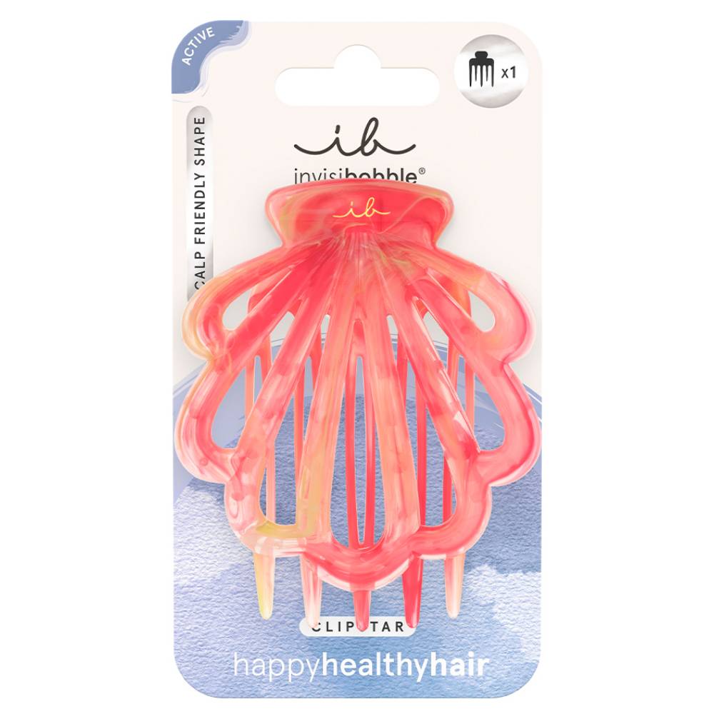 Инвизибабл Заколка-крабик плоский Coral Hug, размер L (Invisibobble, Clipstar) фото 0
