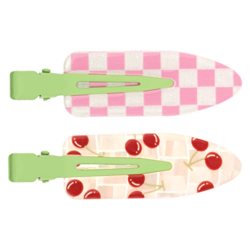 Инвизибабл Заколка для волос Cherry Topping, 2 шт (Invisibobble, Clipstar) фото 1