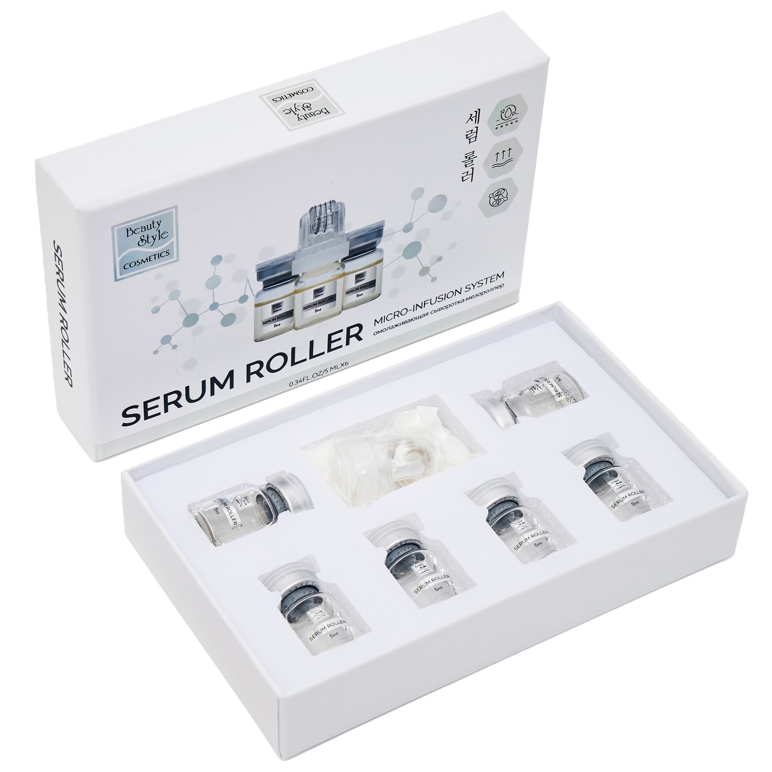 Бьюти Стайл Антивозрастная система MesoLift Expert: сыворотка 6х5мл + мезороллер (Beauty Style, Professional product) Бьюти Стайл Антивозрастная система MesoLift Expert: сыворотка 6х5мл + мезороллер (Beauty Style, Professional product) фото 0