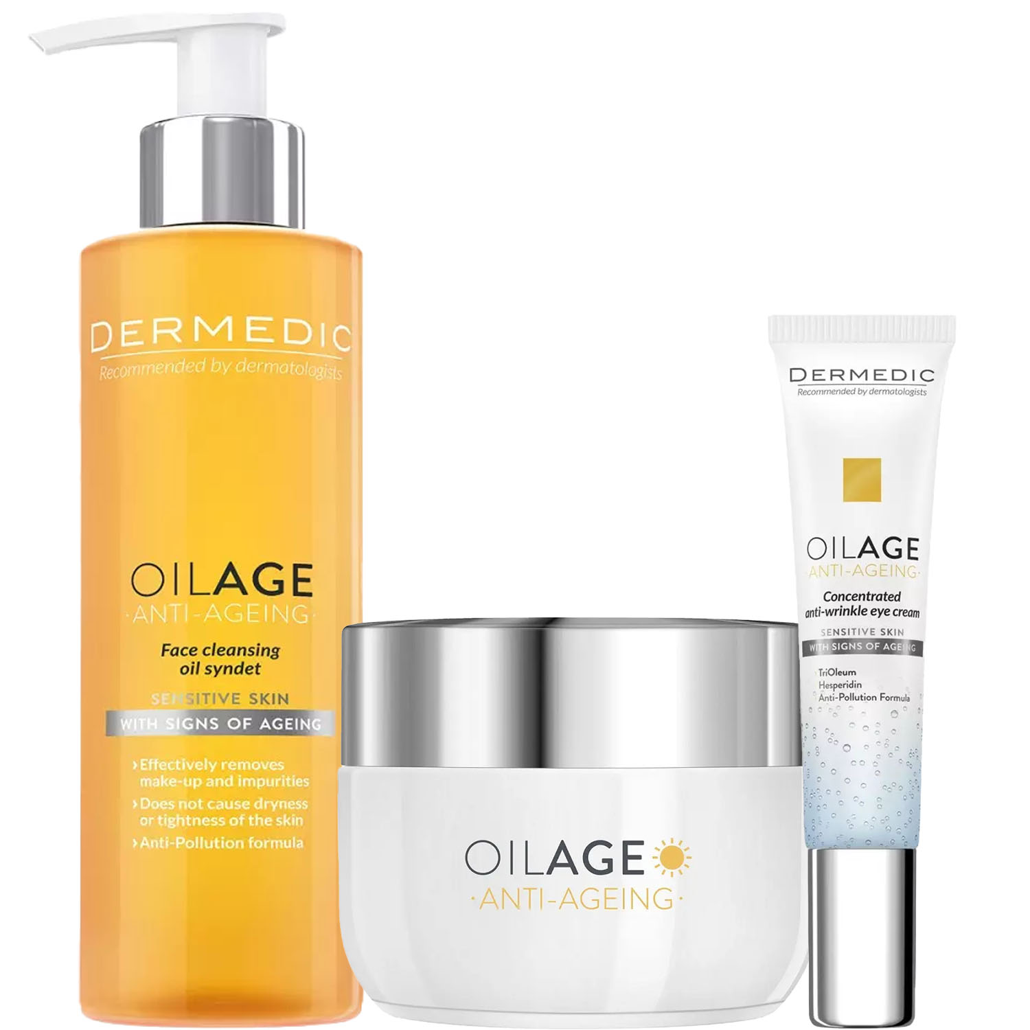 Дермедик Программа Oilage комплексный уход: масло 200 мл + крем 50 мл + крем для век 15 г (Dermedic, Oilage) Дермедик Программа Oilage комплексный уход: масло 200 мл + крем 50 мл + крем для век 15 г (Dermedic, Oilage) фото 5