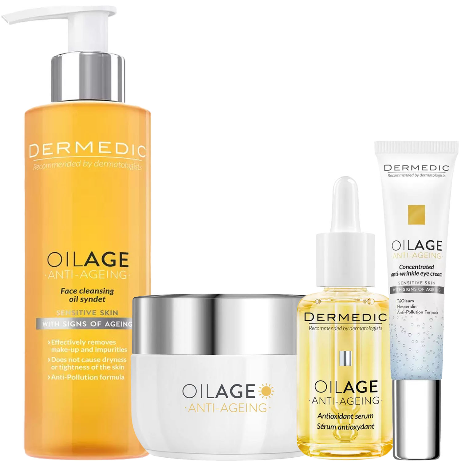 Дермедик Программа Oilage комплексный уход: масло 200 мл + крем 50 мл + сыворотка 30 мл + крем для век 15 г (Dermedic, Oilage) Дермедик Программа Oilage комплексный уход: масло 200 мл + крем 50 мл + сыворотка 30 мл + крем для век 15 г (Dermedic, Oilage) фото 5