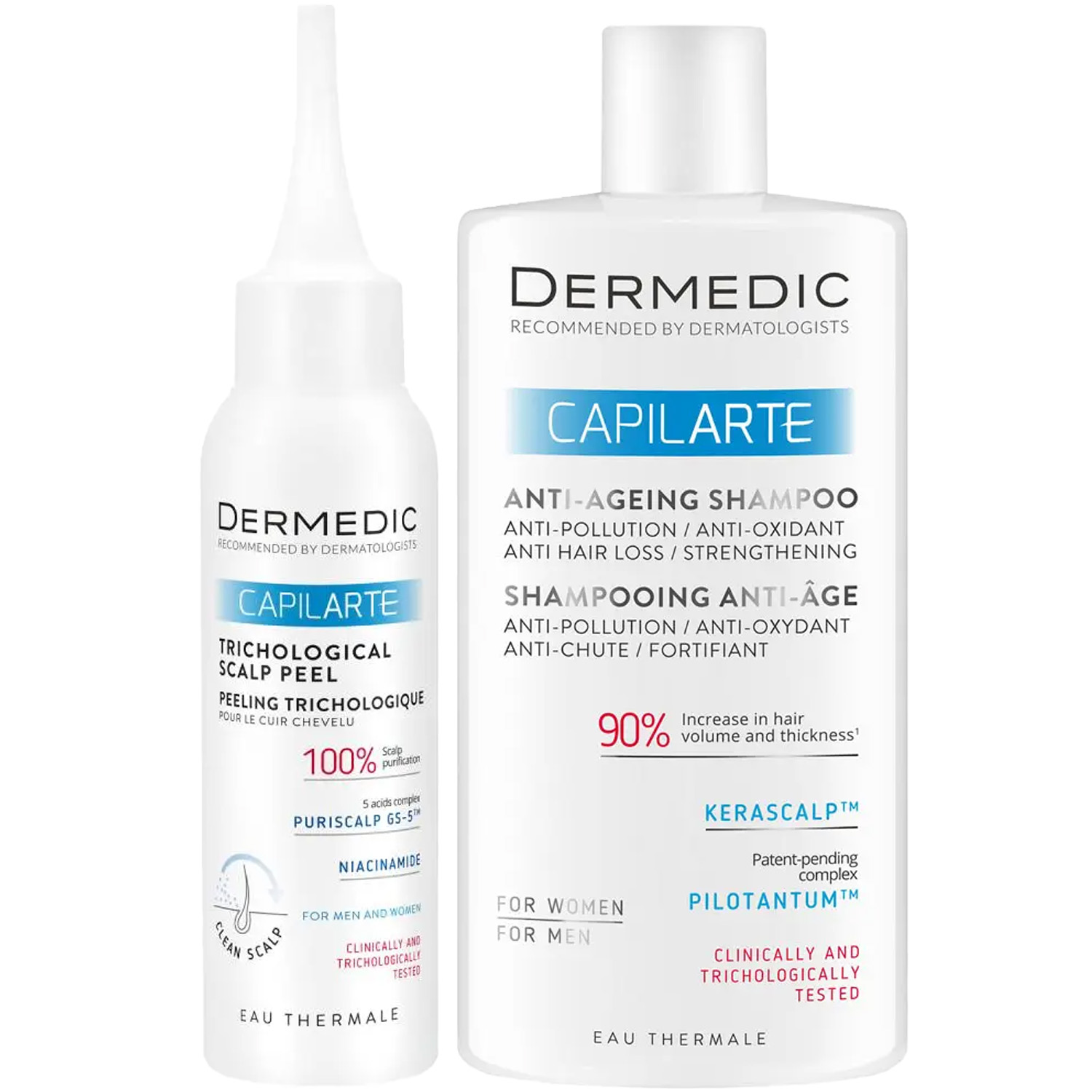 Дермедик Программа Capilarte базовый уход: пилинг 100 мл + шампунь Anti-Ageing 300 мл (Dermedic, Capilarte) Дермедик Программа Capilarte базовый уход: пилинг 100 мл + шампунь Anti-Ageing 300 мл (Dermedic, Capilarte) фото 5