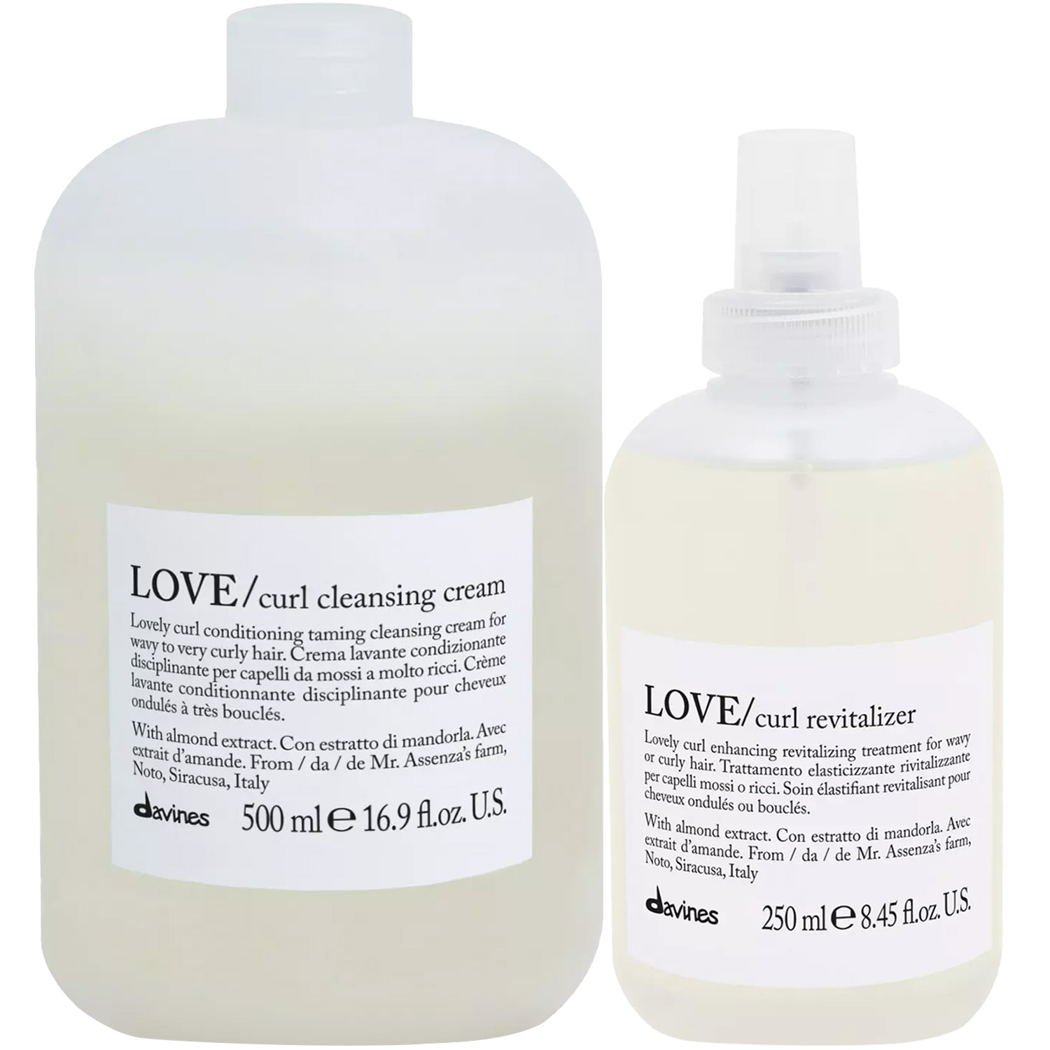 Давинес Программа Love Curl комплексный уход: пенка 500 мл + ревиталайзер 250 мл (Davines, Essential Haircare) фото 5