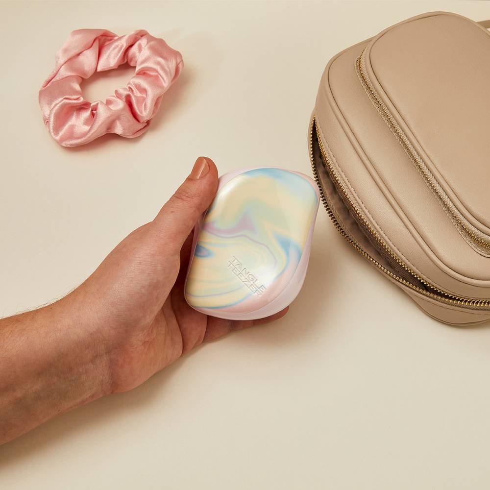 Тангл Тизер Расческа для всех типов волос Ice Cream Swirl (Tangle Teezer, Tangle Teezer Compact Styler) фото 2