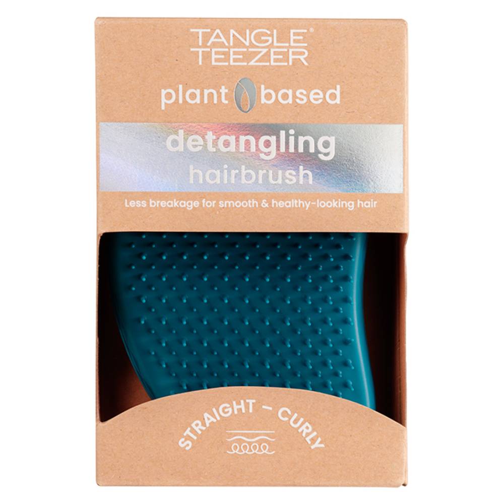 Тангл Тизер Расческа для прямых и волнистых волос Plant Brush Deep Sea Blue (Tangle Teezer, Tangle Teezer Original) фото 6
