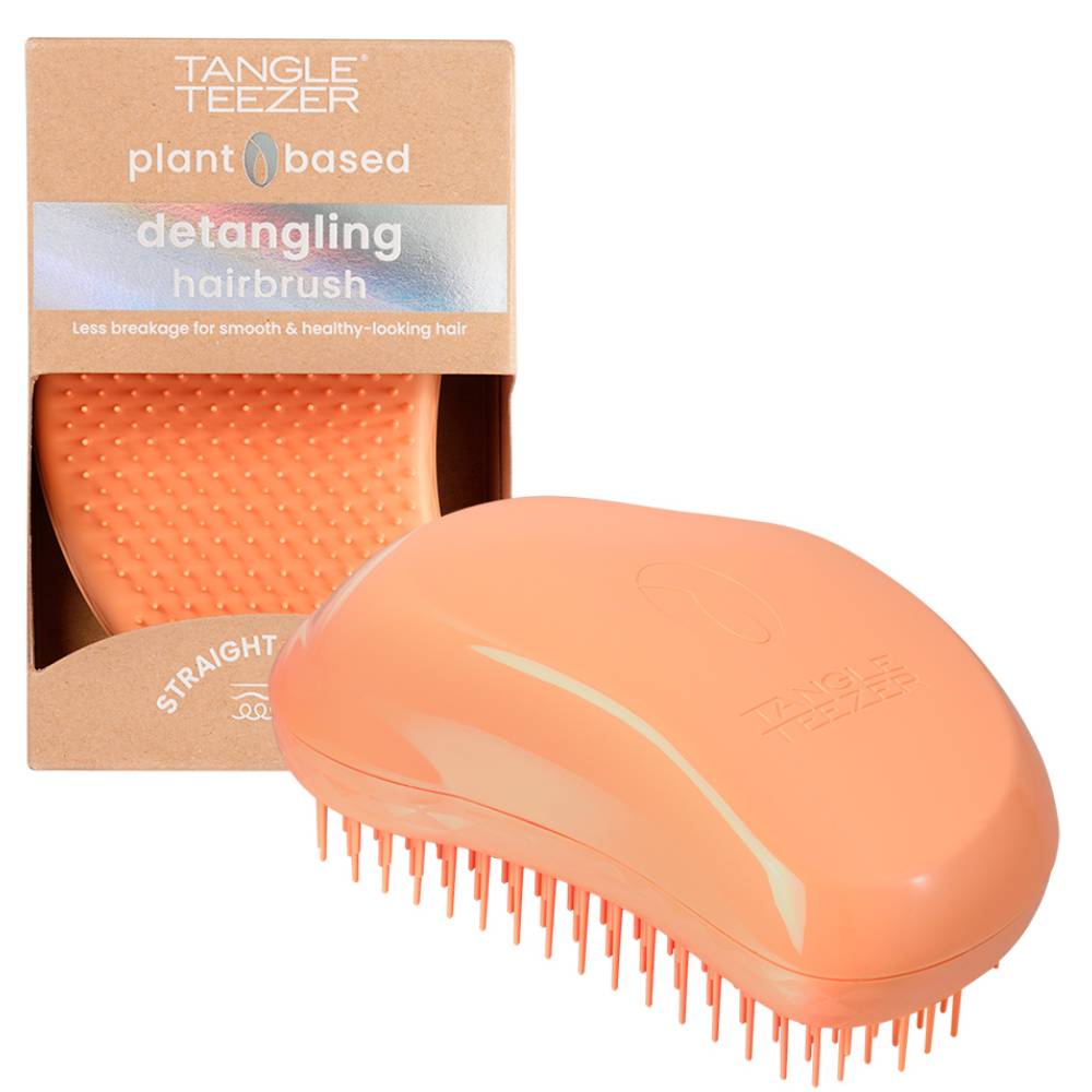 Тангл Тизер Расческа для прямых и волнистых волос Plant Brush Sunshine Orange (Tangle Teezer, Tangle Teezer Original) фото 0