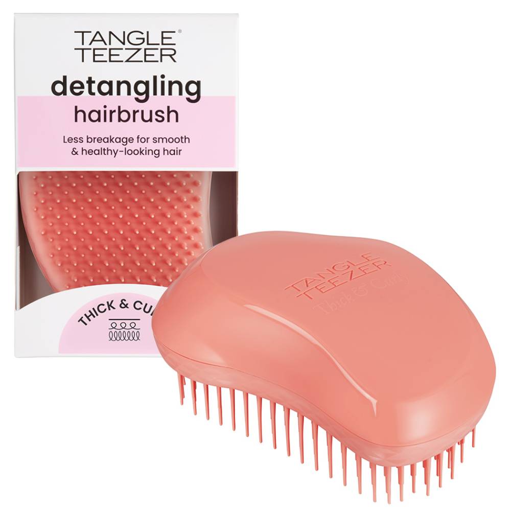 Тангл Тизер Расческа для густых и вьющихся волос Terracotta (Tangle Teezer, Tangle Teezer Thick&Curly) фото 0