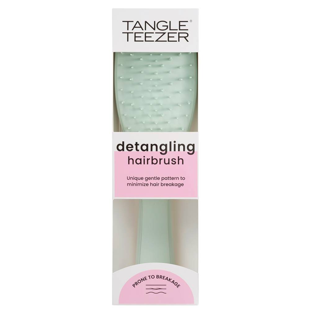 Тангл Тизер Расческа для склонных к выпадению и ломкости волос Extra Gentle Eucalyptus Green (Tangle Teezer, The Ultimate Detangler) фото 6