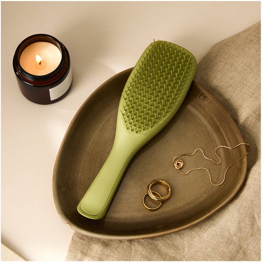 Тангл Тизер Расческа для прямых и волнистых волос Matte Olive Green (Tangle Teezer, The Ultimate Detangler) фото 1