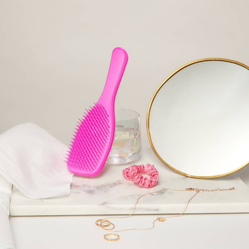 Тангл Тизер Расческа для прямых и волнистых волос Runway Pink (Tangle Teezer, The Ultimate Detangler) фото 1