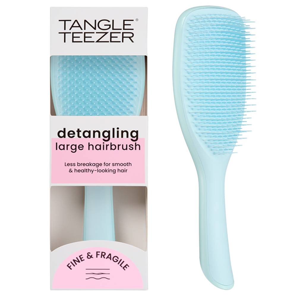 Тангл Тизер Расческа для тонких, окрашенных, ослабленных волос Seafoam Blue (Tangle Teezer, Fine & Fragile) фото 0