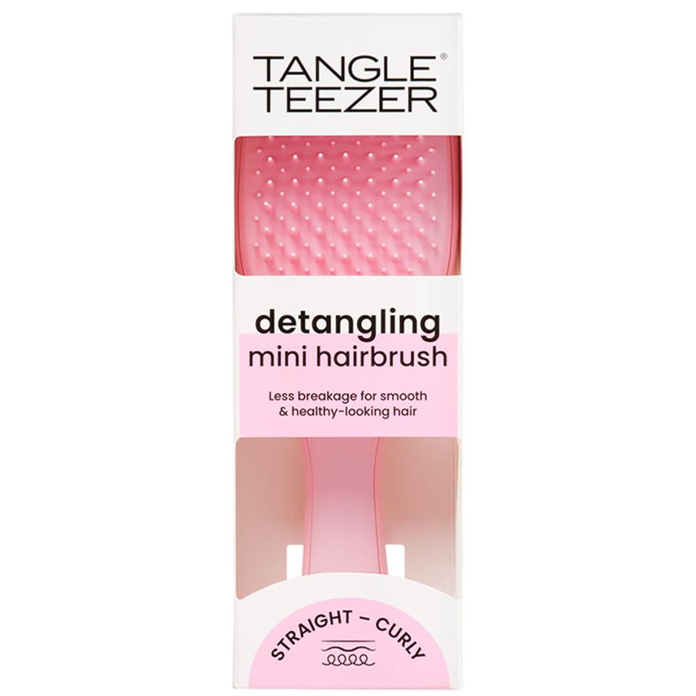Тангл Тизер Расческа для прямых и волнистых волос Mini Millennial Pink (Tangle Teezer, The Ultimate Detangler) фото 6