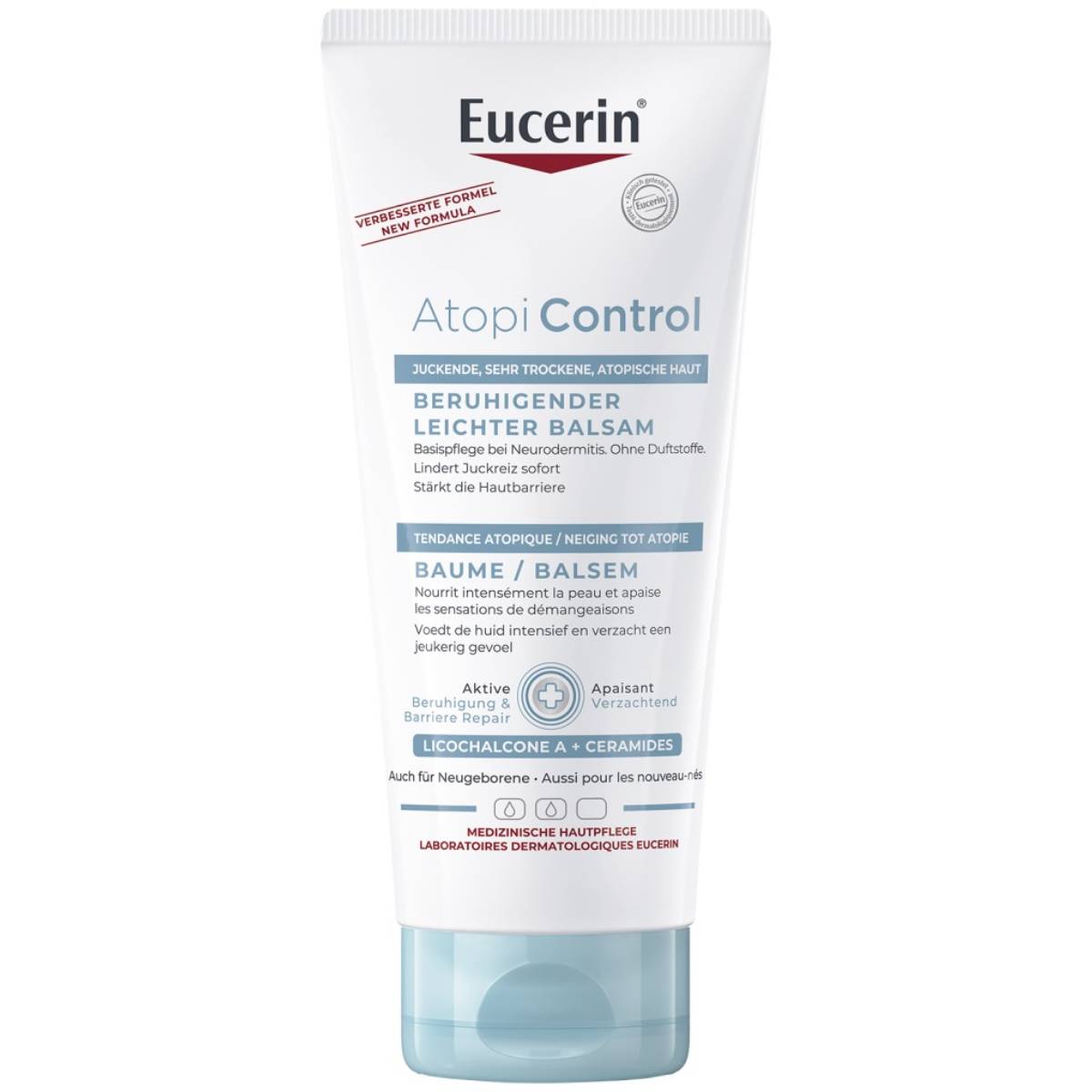 Эуцерин Успокаивающий бальзам для младенцев, детей и взрослых 0+, 200 мл (Eucerin, Atopi Control) фото 0