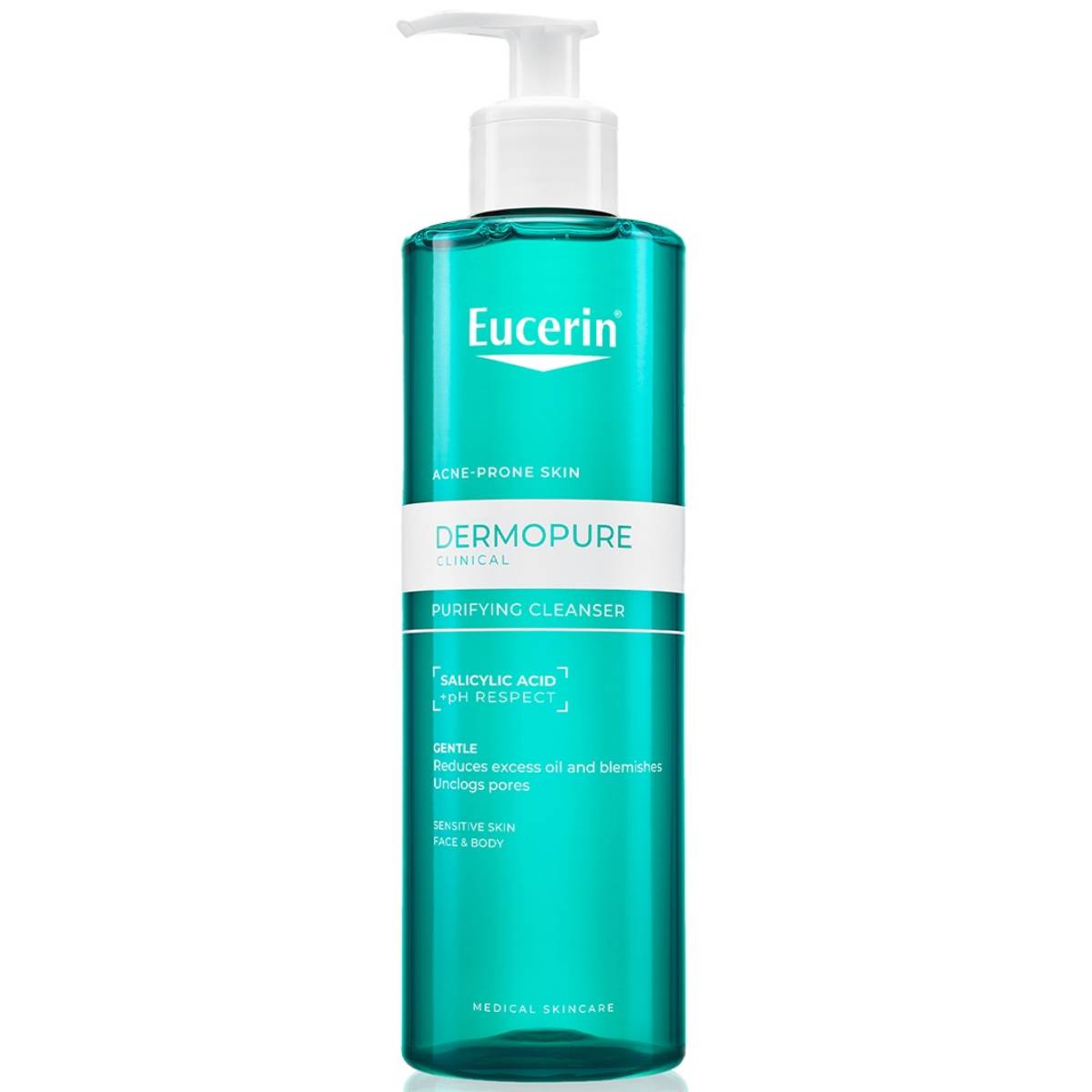Эуцерин Очищающий гель для лица и тела, 200 мл (Eucerin, DermoPure) фото 0