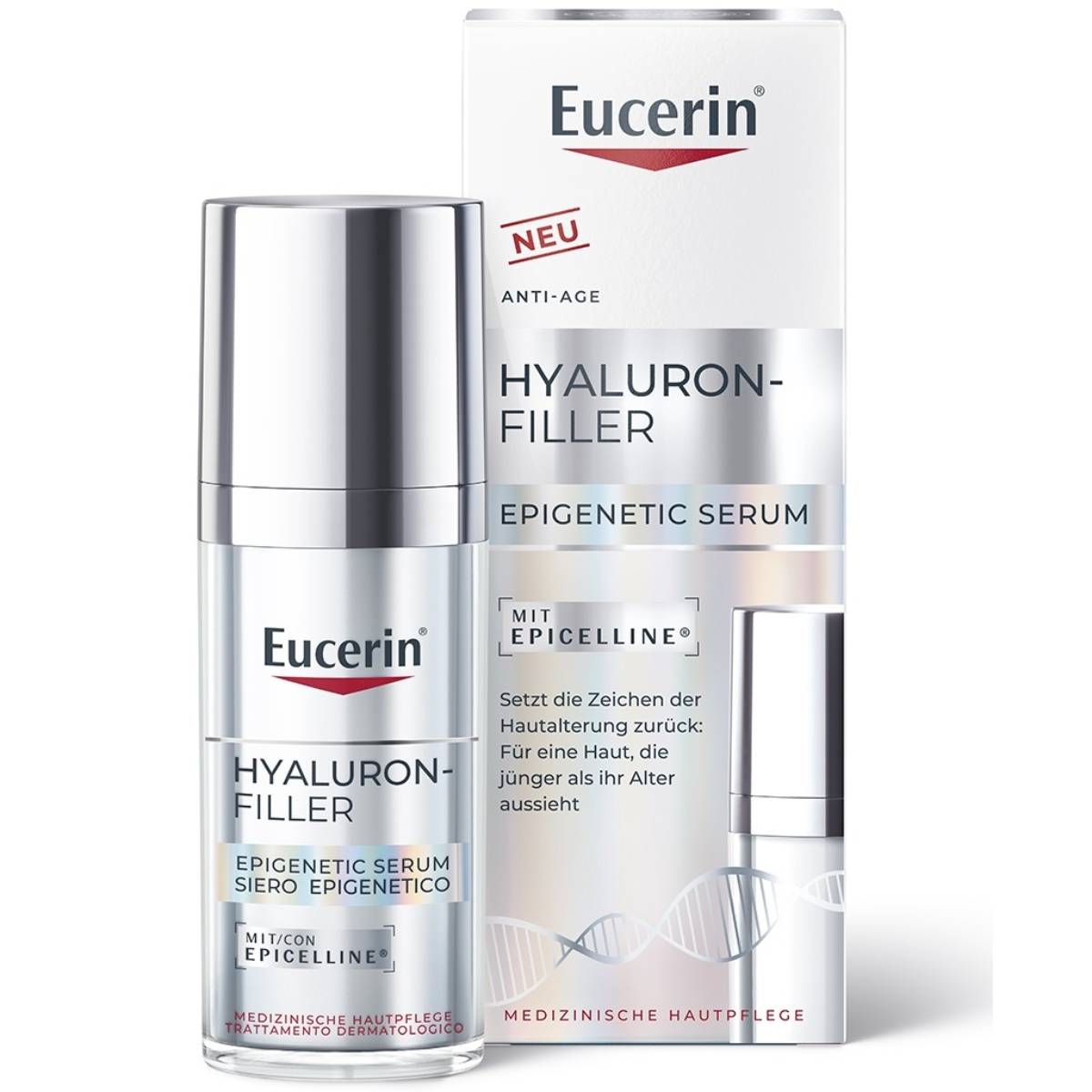 Эуцерин Антивозрастная эпигенетическая сыворотка, 30 мл (Eucerin, Hyaluron-Filler) фото 0