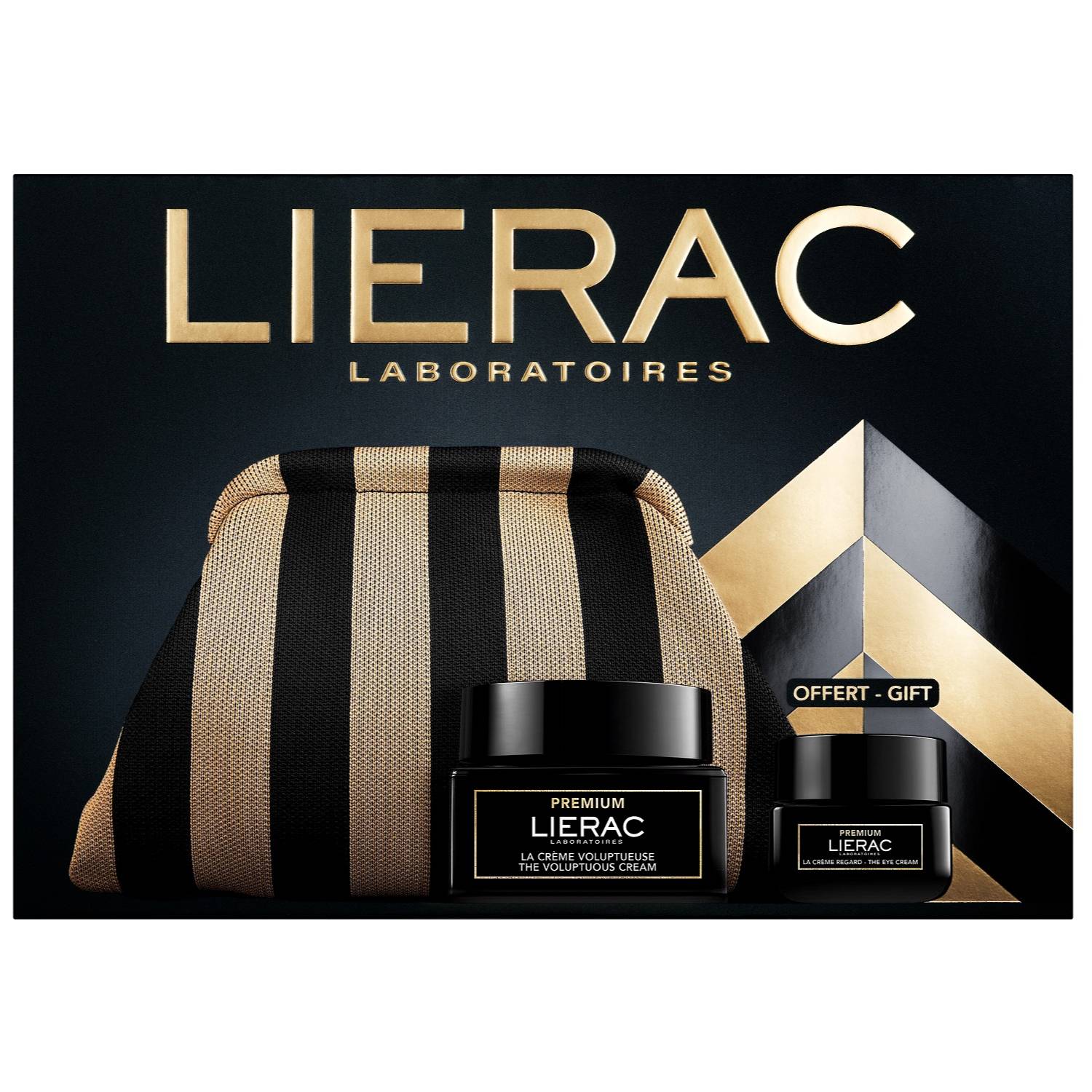 Лиерак Набор для лица: насыщенный крем 50 мл + крем для век 20 мл (Lierac, Premium) фото 0