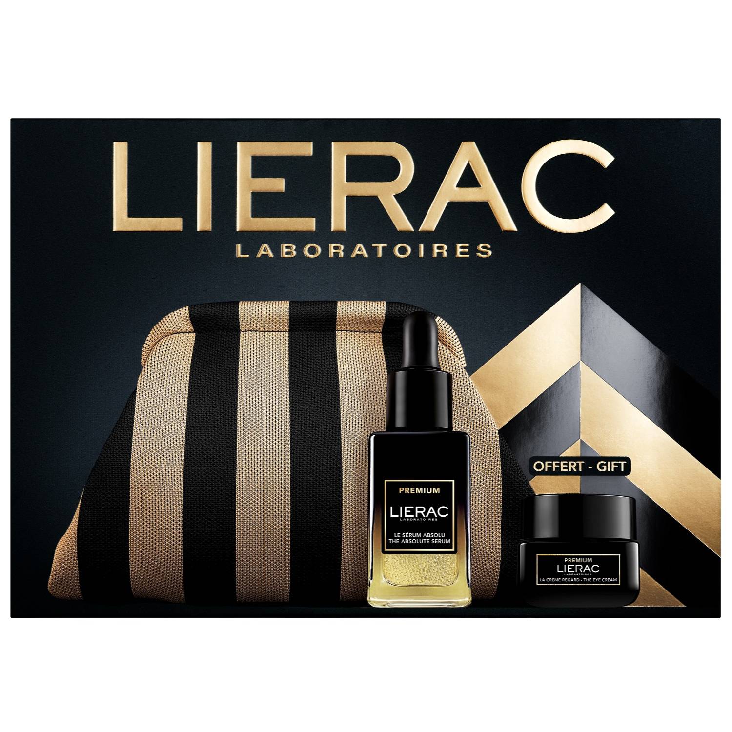 Лиерак Набор для лица: сыворотка 30 мл + крем для век 20 мл (Lierac, Premium) фото 0