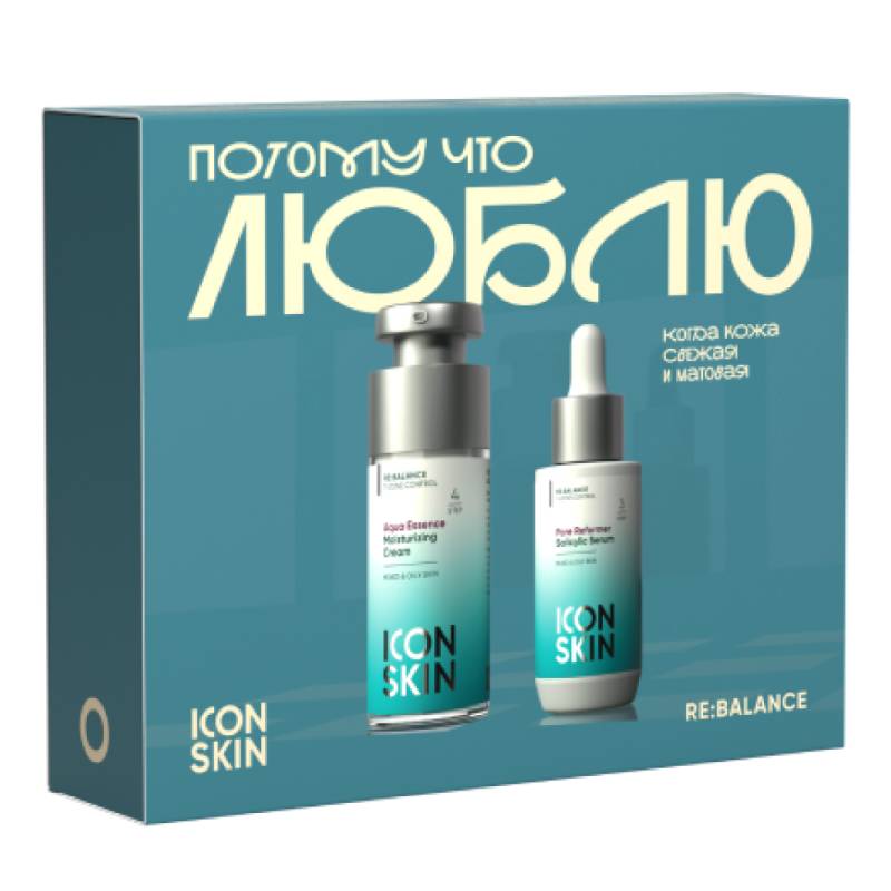 Айкон Скин Подарочный набор для себорегулирующего ухода 