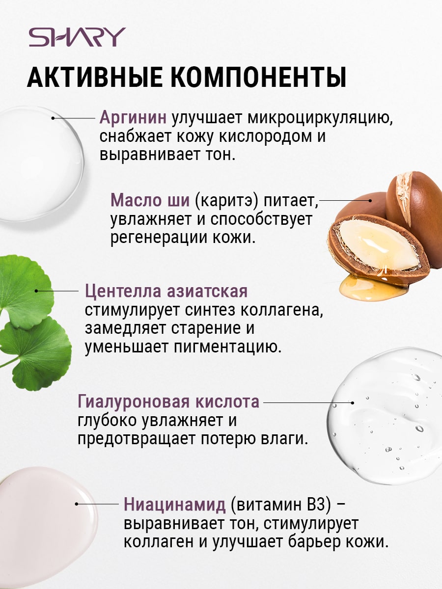 Шери Антивозрастная программа обновления кожи лица со спикулами, 3 крема х 15 мл (Shary, ) фото 6