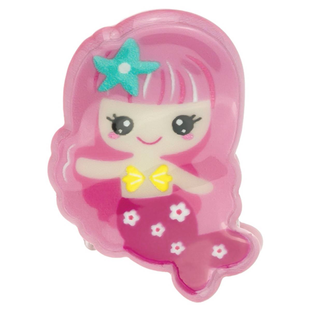 Инвизибабл Мини заколки-крабики для волос детские Mermaid Dreams, 4 шт (Invisibobble, Clipstar) фото 3