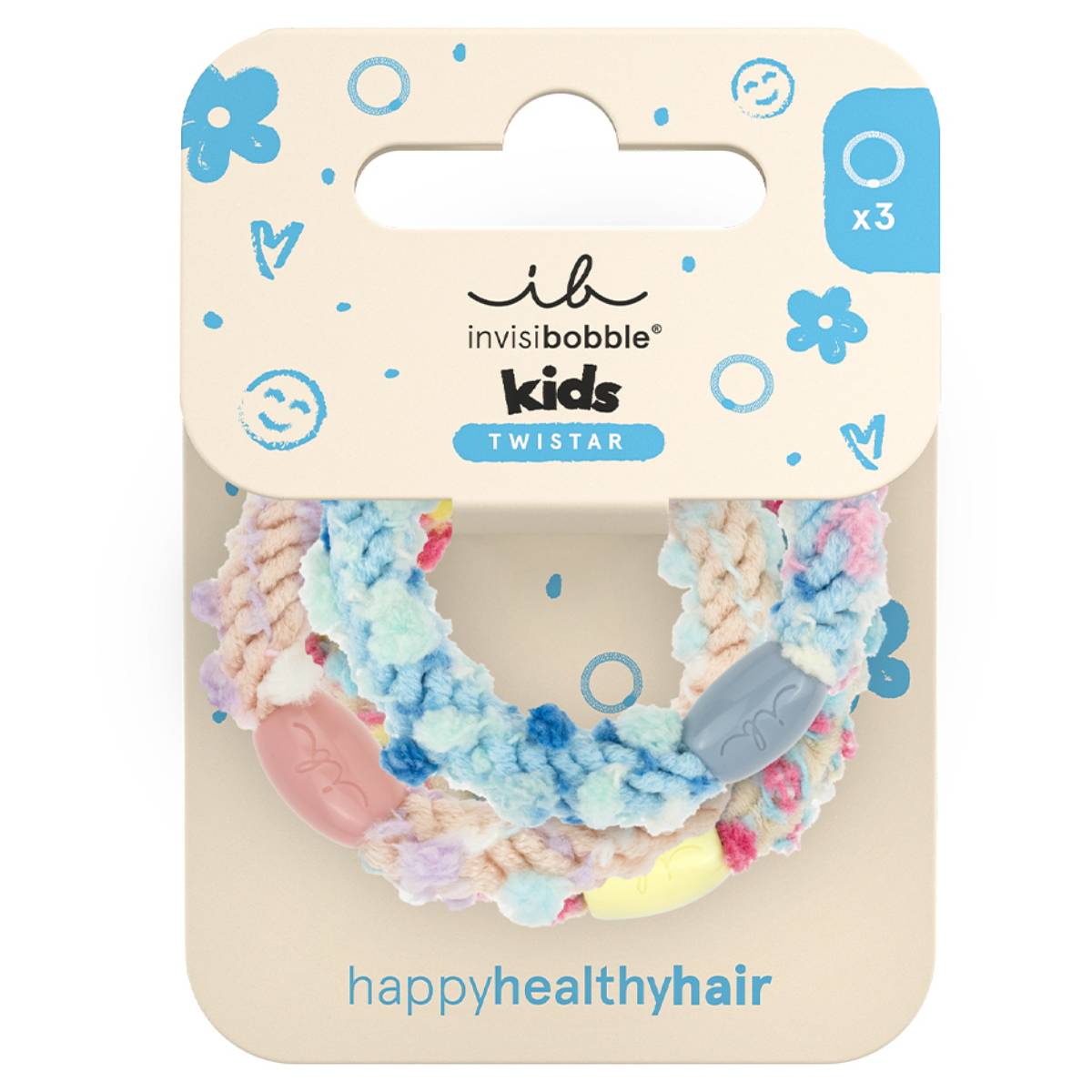 Инвизибабл Резинка-браслет для волос детская Pom Pom Tie (Invisibobble, Twistar) фото 0