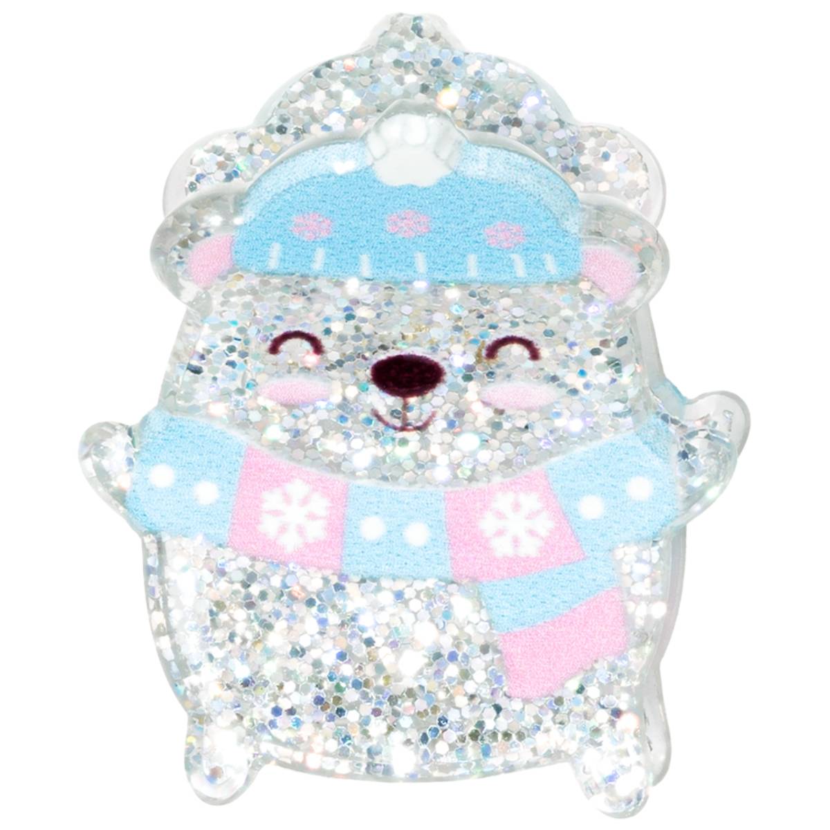 Инвизибабл Мини заколки-крабики для волос детские Cozy Snowy Friends, 4 шт (Invisibobble, Clipstar) фото 3