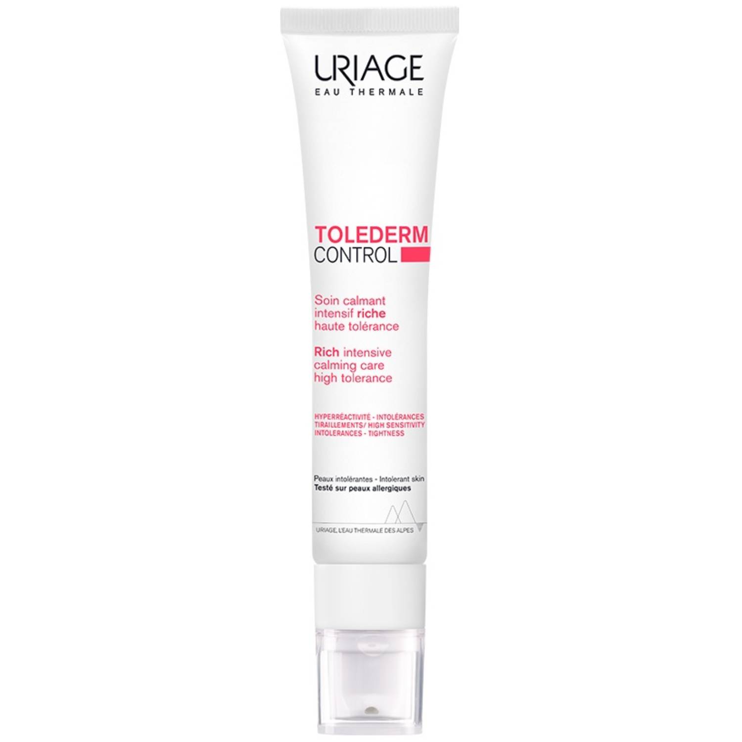 Uriage Интенсивный успокаивающий обогащенный крем для чувствительной кожи лица, 40 мл. фото