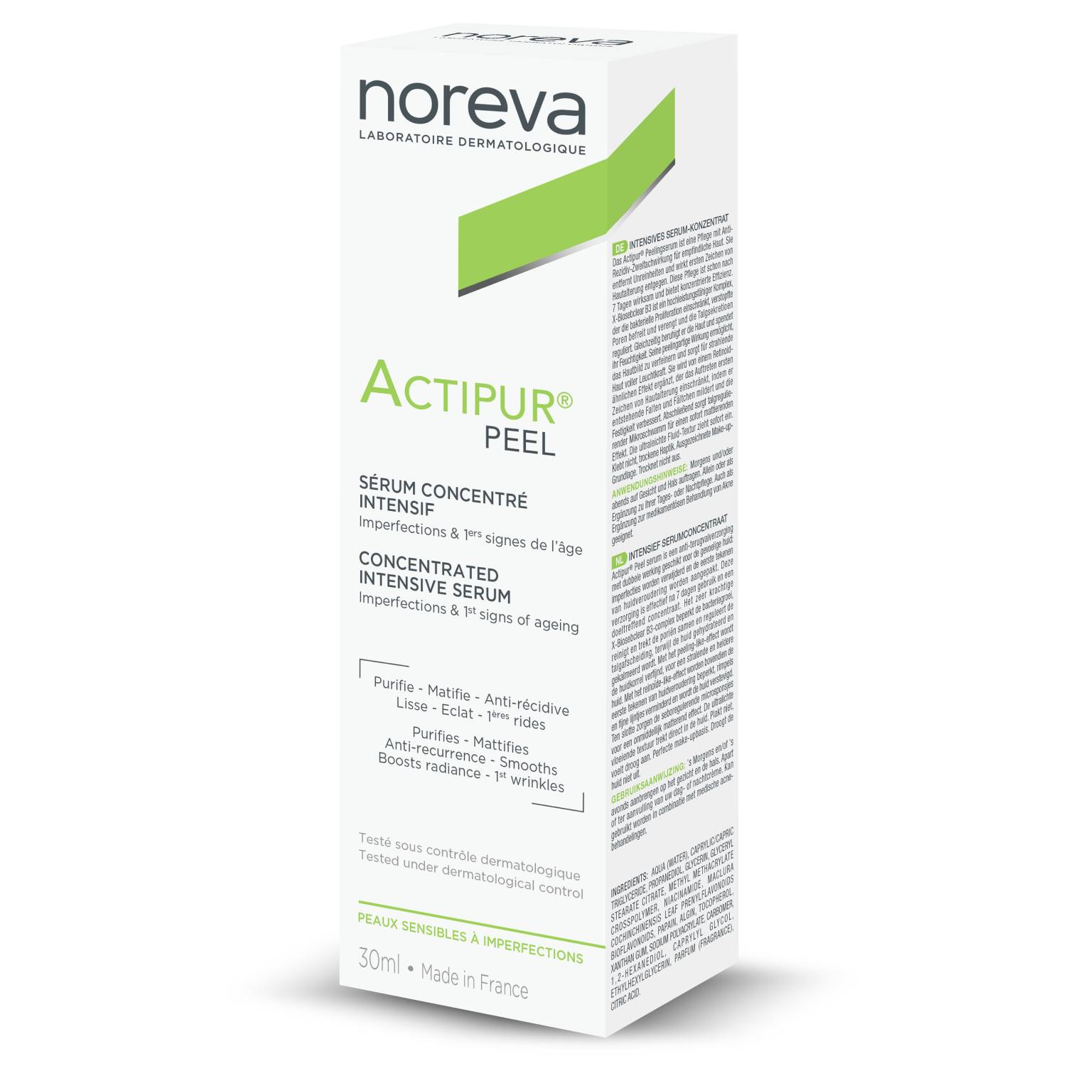 Норева Концентрированная интенсивная сыворотка для лица, 30 мл (Noreva, Actipur) фото 1