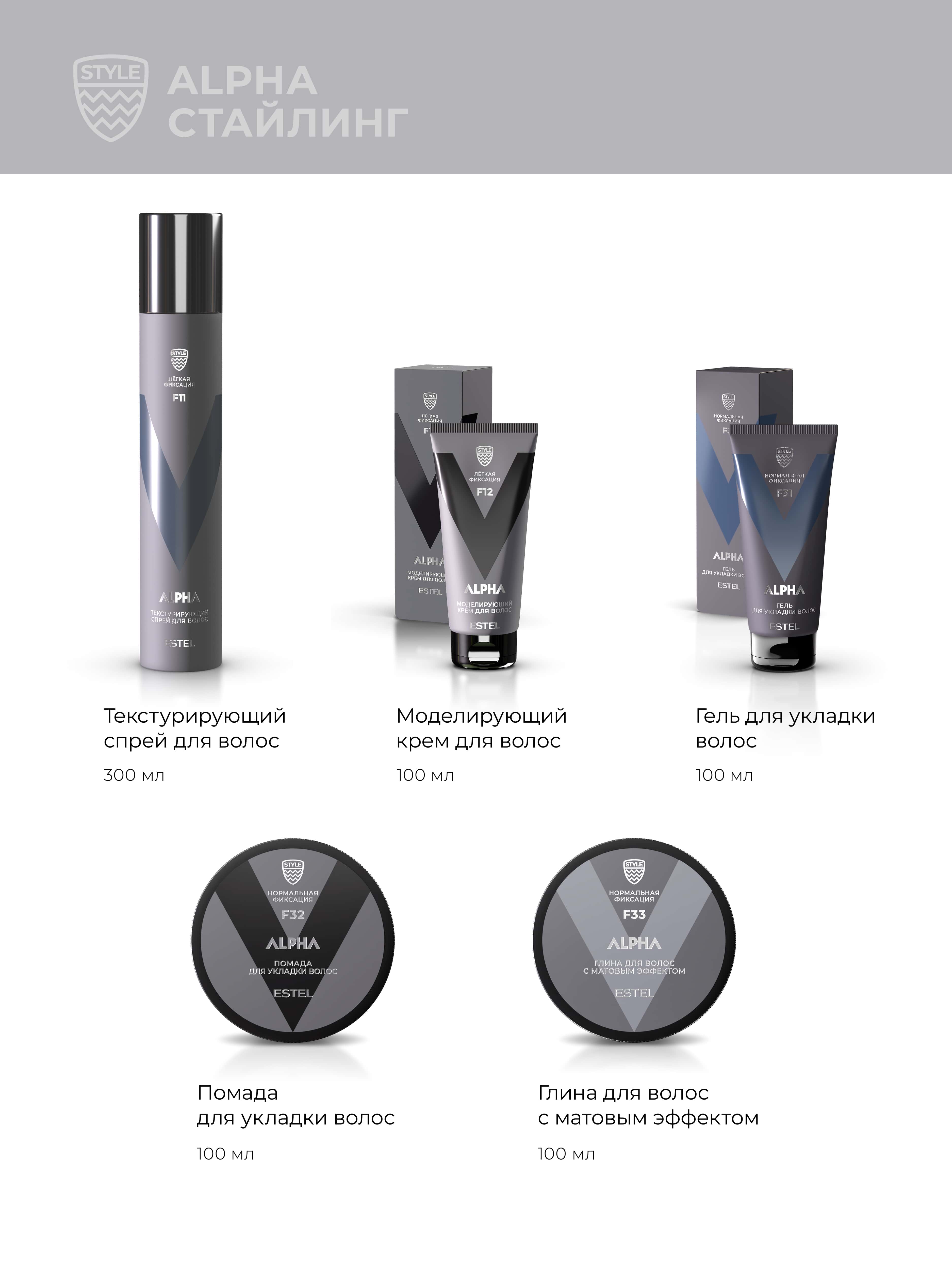 Эстель Текстурирующий спрей для волос легкой фиксации, 300 мл (Estel, Alpha) фото 4