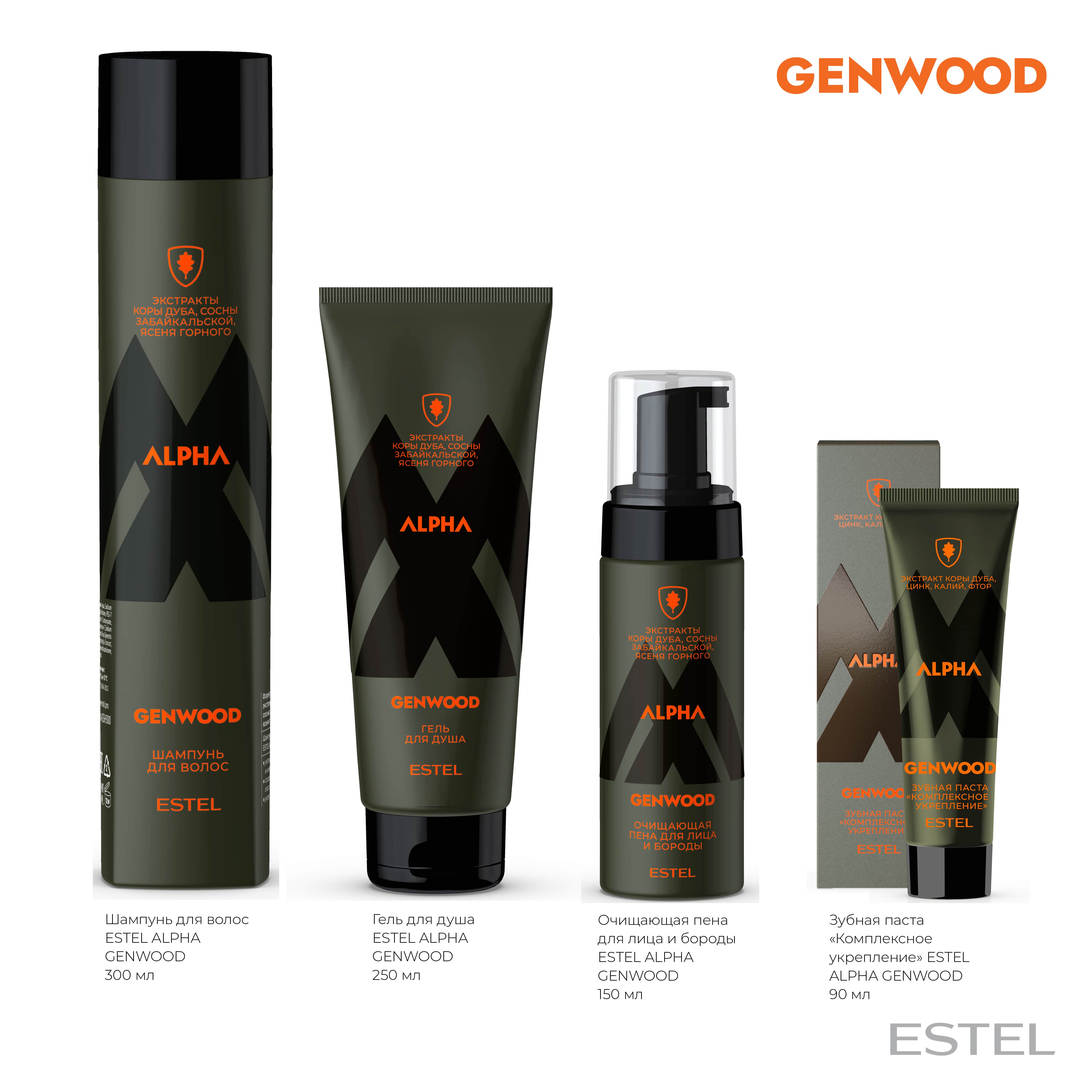 Эстель Шампунь для мужских волос, 300 мл, (Estel, Genwood) фото 2