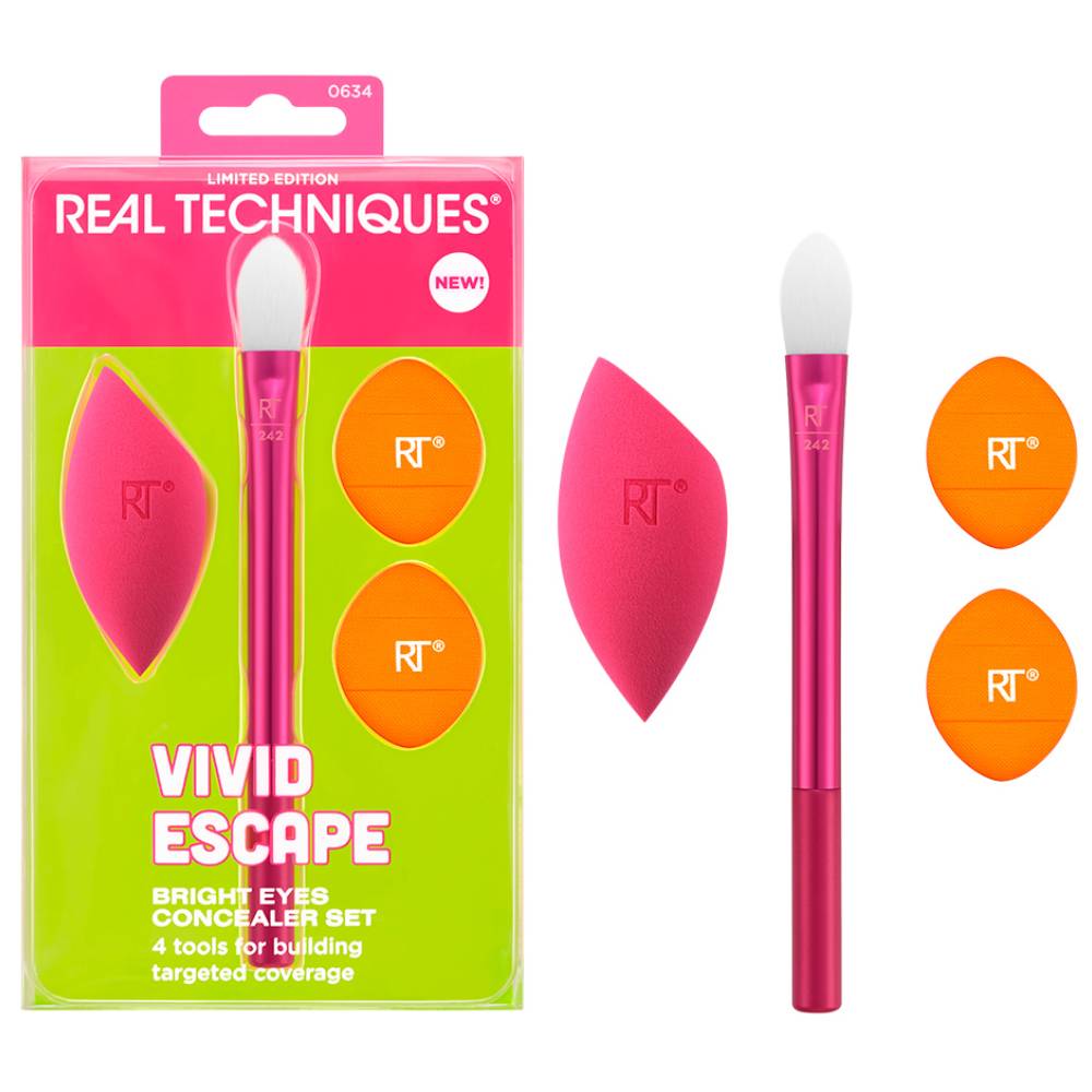 Реал Техникс Набор для макияжа Bright Eyes Concealer Set (Real Techniques, Vivid Escape) фото 0