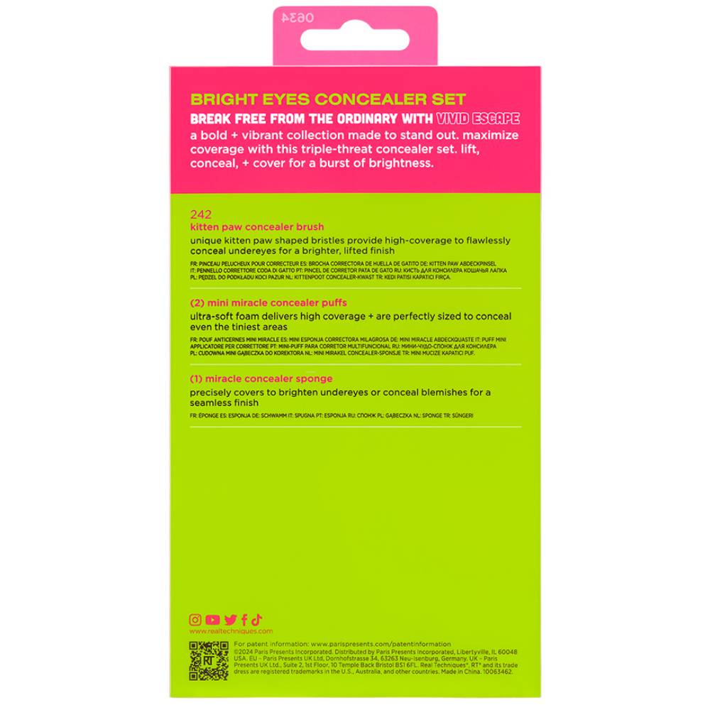 Реал Техникс Набор для макияжа Bright Eyes Concealer Set (Real Techniques, Vivid Escape) фото 4