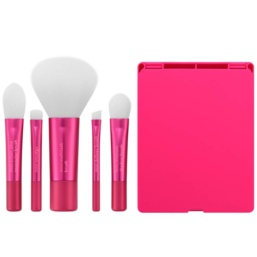 Реал Техникс Набор мини-кистей для макияжа Glow To Go Travel Set (Real Techniques, Vivid Escape) фото 2